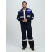 Костюм Виват-1 Премиум CH МВО (тк.Смесовая,240) брюки, т.синий/черный/васильковый, р. 40-42/170-176