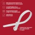 Хомут-стяжкa нейлоновая под винт 100x3,6 мм, белая, упаковка 100 шт, REXANT