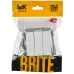 BRITE Выключатель 3-клавишный 10А ВС10-3-0-БрАБ арктический белый IEK