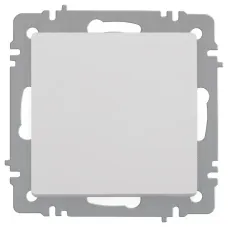 Выключатель Intro Accent 6-101-01 , 10А-250В, IP20, СУ, AL/CU, белый