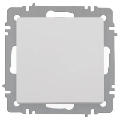 Выключатель Intro Accent 6-101-01 , 10А-250В, IP20, СУ, AL/CU, белый