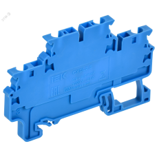 ARMAFIX Клемма пружинная 2 уровня CXDL2.5 BU IEK