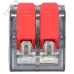 Клемма СМК 221-412 2 отверстия 0.2-4.0 мм2 (100шт.) EKF PROxima