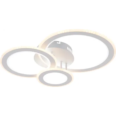 Светильник потолочный светодиодный Rivoli Mirela 6142-101 LED 81 Вт 3000 - 6000 К c пультом