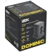 DOMINIC Удлинитель У08K 8 мест 2P+PE 1,5м 3х1,0мм2 16А/250В USB A+C 20Вт черный IEK