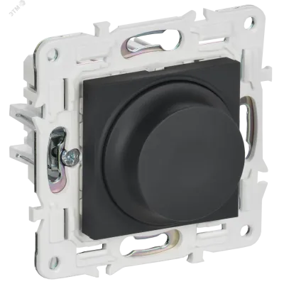 SKANDY Светорегулятор поворотный 600Вт SK-D01G графит IEK