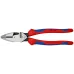 Плоскогубцы электромонтёра Linemans Pliers с приспособлением для протяжки кабеля и обжима кабельных наконечников рез: проволока средней твёрдос