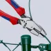 Плоскогубцы электромонтёра Linemans Pliers с приспособлением для протяжки кабеля и обжима кабельных наконечников рез: проволока средней твёрдос
