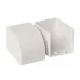 Заглушка (40х40) (4 шт) Plast EKF Белый