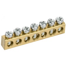 TEKFOR Шина нулевая сечение 6х9 7 отв. IEK