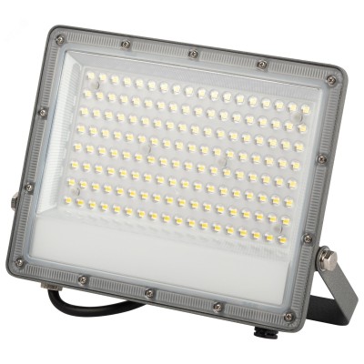 Прожектор светодиодный ДО-100Вт 10000Лм 6500K IP65 90 град. LPR-063-0-65K-100 серия PRO