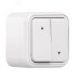 Выключатель, для жалюзи белый, ОП, винтовые клеммы белый, Бронто EKF Выключатель, для жалюзи белый, ОП, винтовые клеммы белый, Бронто EKF