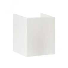Соединитель (40х40) (4 шт) Plast EKF Белый