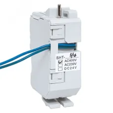 Расцепитель независимый AV POWER-3/4 SHT AC400В слева