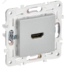 SKANDY Розетка HDMI SK-H01S серебряный IEK