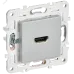 SKANDY Розетка HDMI SK-H01S серебряный IEK