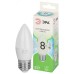 Лампа светодиодная LED 8 Вт 800Лм 4000К свеча нейтральный E27 220-240В LED B35-8W-840-E27 Green Line