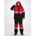 Костюм зимний Профи-Норд (тк.Смесовая,250) п/к, черный/красный,64-66,170-176