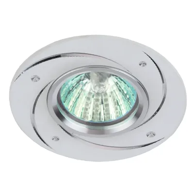 KL43 WH/1 Светильник ЭРА Светильник ЭРА литой  ''алюминевый '' MR16,12V/220V, 50W белый (100/2100)