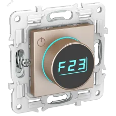 SKANDY Термостат электронный с индикацией SK-T01Sa песочный IEK