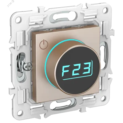 SKANDY Термостат электронный с индикацией SK-T01Sa песочный IEK