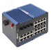 Коммутатор промышленный неуправляемый U-4GX/SFP-24GTP, 4 порта 1000Base-X SFP, 24 порта 10/100/1000Base-T(X) RJ45 c PoE, монтаж на динрейку TSX EKF