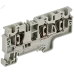 ARMAFIX Клемма пружинная CX6-3 6мм2 трехконтактная серая IEK