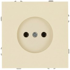 Розетка скрытого монтажа в рамку без заземления 2P 16А-250В IP20 слоновая кость 15-2106-02 Galaxy
