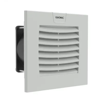 Вентилятор с фильтром ЭМС 30 м3/ч, 24В DC, 120х120 мм, IP54