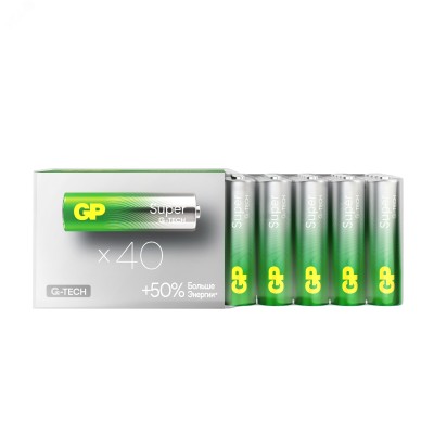 Батарейка алкалиновая GP Super Alkaline 15А АA