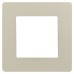 Рамка для розеток и выключателей ЭРА Серия 12 12-5101-02 на 1 пост, Сатин, слоновая кость Рамка для розеток и выключателей ЭРА Серия 12 12-5101-02 на 1 пост, Сатин, слоновая кость