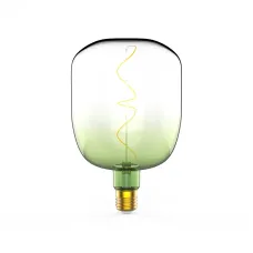 Лампа Gauss Filament V140 5W 200lm 1800К Е27 green-clear flexible LED 1/6