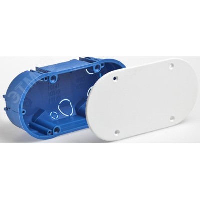 Коробка разветвительная в бетон с крышкой 140х65x45