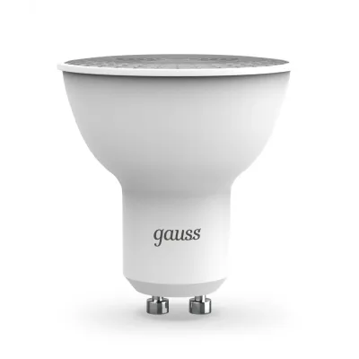 Лампа Gauss MR16 9W 830lm 3000K GU10 LED 1/10/100