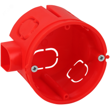 Коробка установочная 66х51, для скрытой проводки, наборная, с саморезами