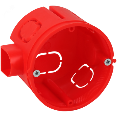 Коробка установочная 66х51, для скрытой проводки, наборная, с саморезами