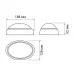 PBH - PC- OA  8W 600Lm 4000K WHITE IP65  Jazzway