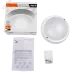 PBH - PC- RA  8W 600Lm 4000K WHITE IP65  Jazzway