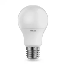 Лампа Gauss A60 7W 680lm 3000K E27 LED 1/10/50