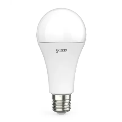 Лампа Gauss A70 22W 1900lm 3000K E27 LED 1/10/50