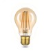 Лампа Gauss Filament А60 10W 820lm 2400К Е27 golden LED 1/10/40