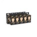 Лампа Gauss Filament А60 10W 820lm 2400К Е27 golden LED 1/10/40