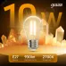 Лампа Gauss Filament А60 10W 930lm 2700К Е27 LED 1/10/40