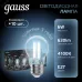 Лампа Gauss Filament А60 6W 630lm 4100К Е27 LED 1/10/40