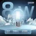 Лампа Gauss Filament А60 8W 780lm 4100К Е27 LED 1/10/40