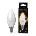 Лампа Gauss Свеча 9.5W 890lm 3000К E14 LED 1/10/100