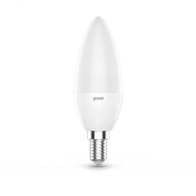 Лампа Gauss Свеча 6W E14 RGBW+димирование LED 1/100