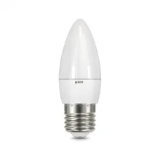 Лампа Gauss Свеча 6.5W 520lm 3000К E27 LED 1/10/100