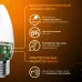 Лампа Gauss Свеча 9.5W 890lm 3000К E27 LED 1/10/100