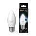 Лампа Gauss Свеча 6.5W 550lm 4100К E27 LED 1/10/100